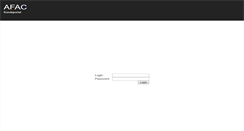 Desktop Screenshot of kunde.afac.dk