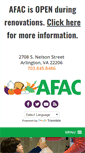 Mobile Screenshot of afac.org