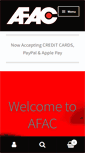 Mobile Screenshot of afac.co.uk